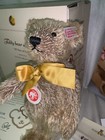 Steiff Teddy Bear With Book  125 Years Of Steiff 038860 2005  Only 1 880pcs Made