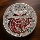 Hobo Nickel Hand Carved Original By J m Tarantula Kennedy As Happy Halloween