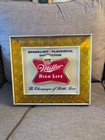 Vintage Miller High Life Light-up Lighted Bar Beer Sign