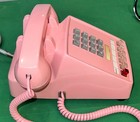 Pink Western Electric 2565 Hkm Pink 1a2 Multi-line  6 Button Desk Phone  Tested