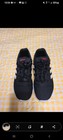 Adidas Cloudfoam Kids Unisex Low Top Lace-up Sneakers Black white Gz7739 Us 2