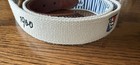 Imperial Needlepoint Golf Belt Sz 42 Euc Country Club
