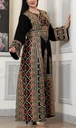 Embroidered Dress - Thobe Abaya Palestine Dress Kaftan Maxi Dress Custom Dress
