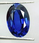 Oval Cut Natural Kashmiri Blue Sapphire 10 Ct Aaa  Ggi Certified Loose Gemstone