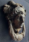 Antique Door Knocker - Original Patina - Very Cool And Unique