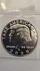 2025 Donald Trump Coin Take America Back Silver Plated - Shipped From Usa