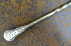 Vintage Alpaca Silver Yerba Mate Bombilla Tea Straw   Industria Argentina