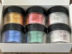 Stampin    Up Pearl Ex Pigment Powder- Box Of 6 Colors- Assortment Ii