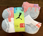 Girls Kids Puma Drycell Socks 10 Pair Nip Sz 9-3 5 Multi Color