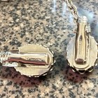 Hematite Sweater Guard Clip Chain 1950s Patent Number Signed Vintage