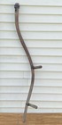 Vintage Hay Scythe Wooden Handle Grain Sickle 59  Farmhouse Decoration