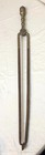Antique 18th Century Wrought Iron Turned Brass English Fireplace Tongs Tool 2