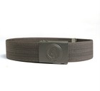 East Ger grey East German Grey Combat Belt With Buckle Vintage Mil W buckle Used