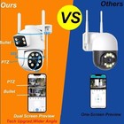 Wireless Security Camera System Outdoor 24 7 Surveillance Motion Alert 10ch Nvr