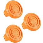 Set Of 3 Trimmer Spool Cap Fits Worx Wg170 Wg160 Wg180 Wg150 Trimmer
