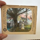 Antique Dewitt C Wheeler Hand Colored Magic Lantern Slide Romantic Couple