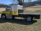 2014 Freightliner M2 Flatbed Truck W sleeper Cab     6 7l Cummins   Used