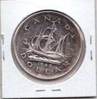 1949 Canada One Silver Dollar -  Au