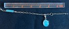 Vintage Webkinz Charm Bracelet One Blue Hippo Charm Enamel Aunthentic 