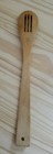 Wood Slot Serving Spoon 12 Inch Long Hang Hole 1 88 Inch Wide