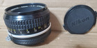 Vintage Japan Nikon Nikkor 50mm 1 2   3743652 Manual Focus Camera Lens