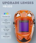 Solar Large View Auto Darkening Welding Helmet  arc Tig Mig Mask Grinding Welder
