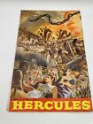 Hercules 1959 Movie Pressbook Steve Reeves Fantasy Adventure 18x12  Rare