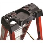 Werner 8 Ft Fiberglass Step Ladder  12 Ft Reach Height  300 Lb Load Capacity