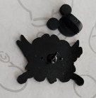 Mickey Mouse Face Pirates Of The Caribbean Crossed Swords Pin