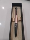 Parker Urban Premium Ballpoint Pen Pink Shiny Gunmetal Gray Trim 071641037885