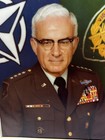 Us Army 4 Star General Bernard Rogers Dsc Ww2 Korea Vietnam Vet Signed Photo