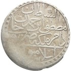 Ah 1171     1187 2 Zolota Ottoman Coin Silver Sultan Mustafa Iii Coin  mo1997- 