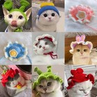 Cute Cat Hat Funny Pets Party Cosplay Headwear Delicate Hemming Pendant Decor