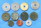 Lot Of 11 Luxury Sales Tax Tokens Assorted Missouri Alabama Kansas Louisiana 