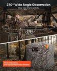 Hunting Blind 270   See Through Ground Blind One-way Mesh For 2-3 Person