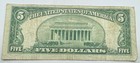 1953 A  5 Red Seal Note - Five Dollar Bill - Five - Banknote - Free Shipping