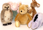 5 Pc Gund Classic Pooh Plush Stuffed Animal Mini Pooh Kanga Owl Eeyore Piglet