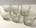 Glacier Clear Double Old Fashioned Barware  Juice Glasses  Set Of 6