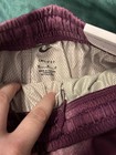 Nike Dri-fit Kids Mesh Basketball Shorts Purple white M Drawstring Breathable