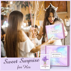 Birthday Gifts For Women  Gift Basket For Women Wine Tumbler Self Care Package G