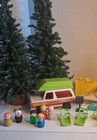 Vintage 1978 Fisher-price Pop-up Camper   Jeep Set  Euc mint    extras Included 