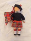 Vintage Souvenir Scottish Doll With Bagpipes