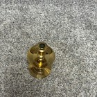 Virginia Metal Crafters Brass Candle Holder 4  Colonial Williamsburg Americana