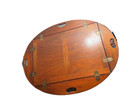 Vintage Hickory Chair James River Collection Mahogany Butler Tray Table Mo  512b