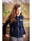 P  n  lope  New  Emy Velvet Zip Jacket Hoodie  Navy  Junior Kids Girls