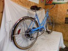 1974 Schwinn Collegiate 5-speed Opaque Blue Cruiser Bike Breeze Speedster Racer