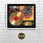 Gold Plated Lp Vinyl - Judas Priest - Memorabilia Music Gift   Pgr