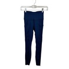 Lululemon Fast Free 7 8 Tight Ii Size 0 Non-reflective Nulux 25  Navy
