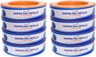 Affordable 2600-count Refill Bags For Diaper Genie - 8 Convenient Packs