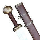 Ancient Roman Medieval Legionary Soldier Full Tang Gladius Sword With Scabbard